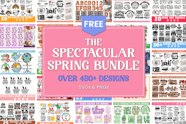 CF's The Spectacular Spring SVG Bundle