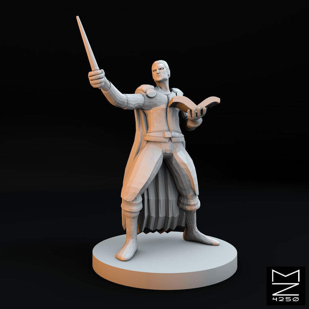 3D Printable Human Male Wizard 2 by FORG3D_MNL