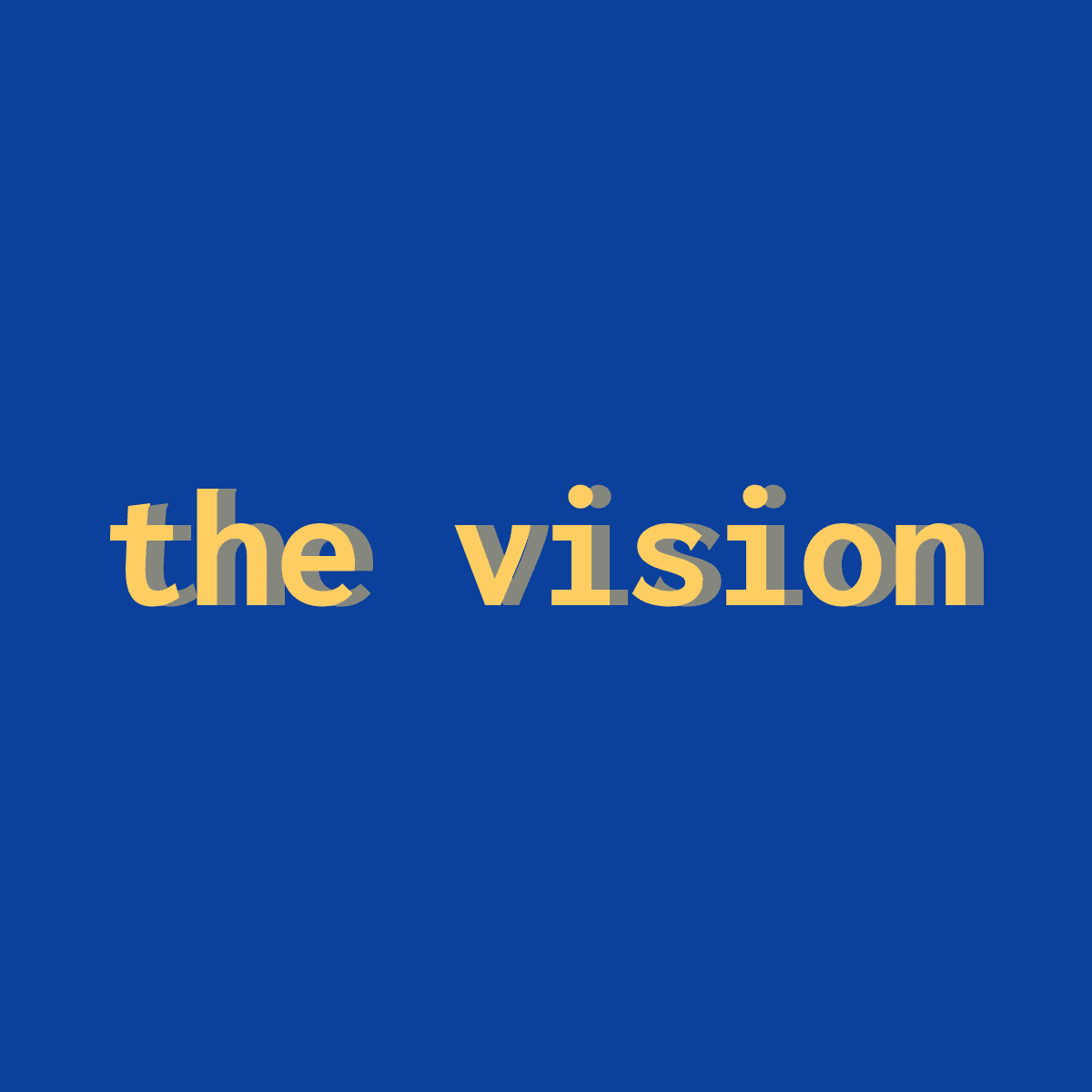 the vision