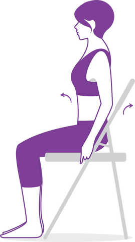 Pelvic 
<p>You can also perform this stretch in a sitting position with your hands behind your head and your pelvis positioned at the back of your chair.<a href=