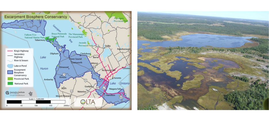 Niagara Escarpment Map 