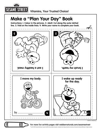 Make a plan your day book