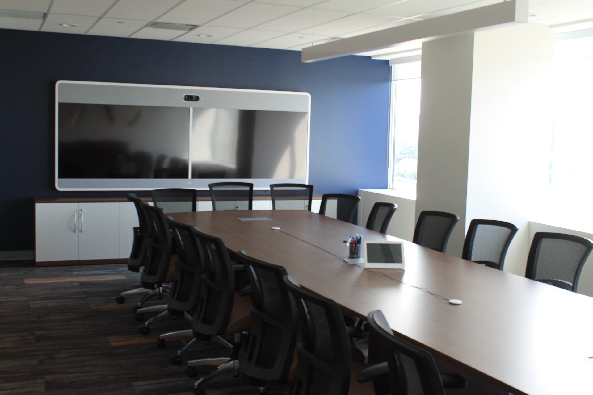 Conference room in our Toronto office