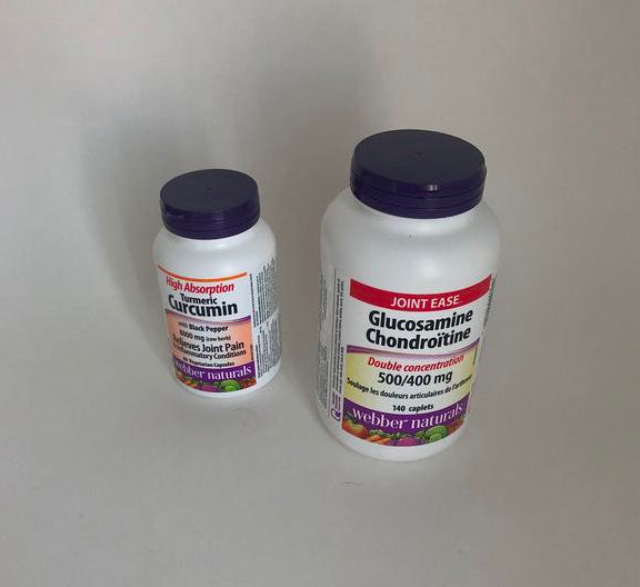 User-submitted photo of Glucosamine and Curcumin