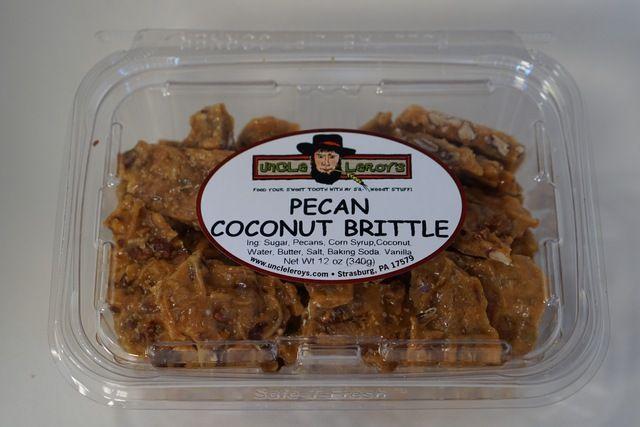 Uncle Leroy's Pecan Coconut Brittle 12 oz - Luv Rub product image