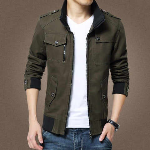 Jaqueta Bomber Masculina Casual