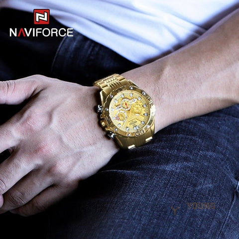 Relógio Naviforce Masculino 8019 Luxury