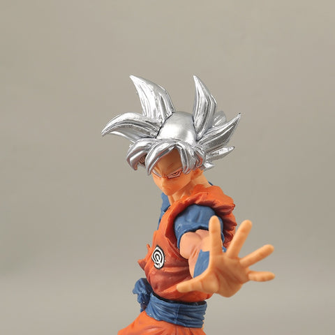 Action Figure Goku Dragon Ball Z Prateado 23 CM Original