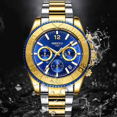 Relógio Nibosi Luxo Premium Original