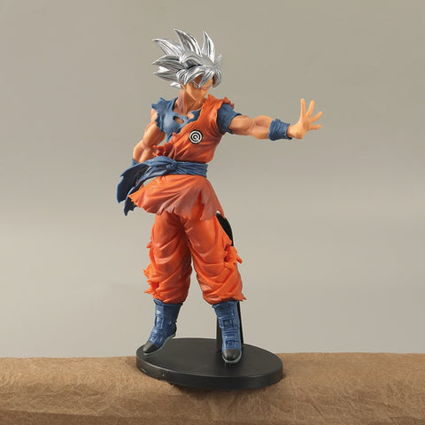 Action Figure Goku Dragon Ball Z Prateado 23 CM Original