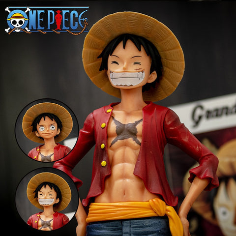 Action Figure Anime One Piece Luffy 28 CM Original