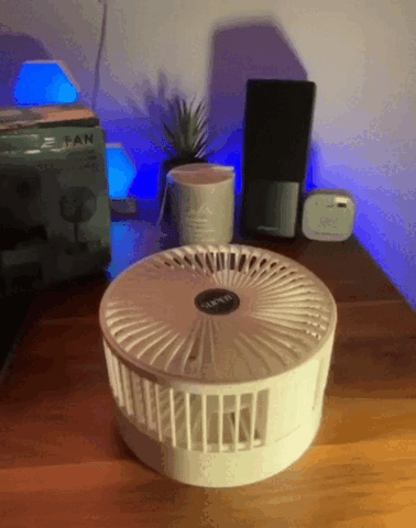 Ventilador Portátil Silencioso Recarregável Inteligente - Super Air™