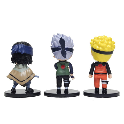 Kit Action Figure Anime Naruto com 12 Peças Original