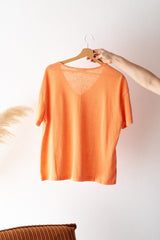 Tee-shirt Paul orange