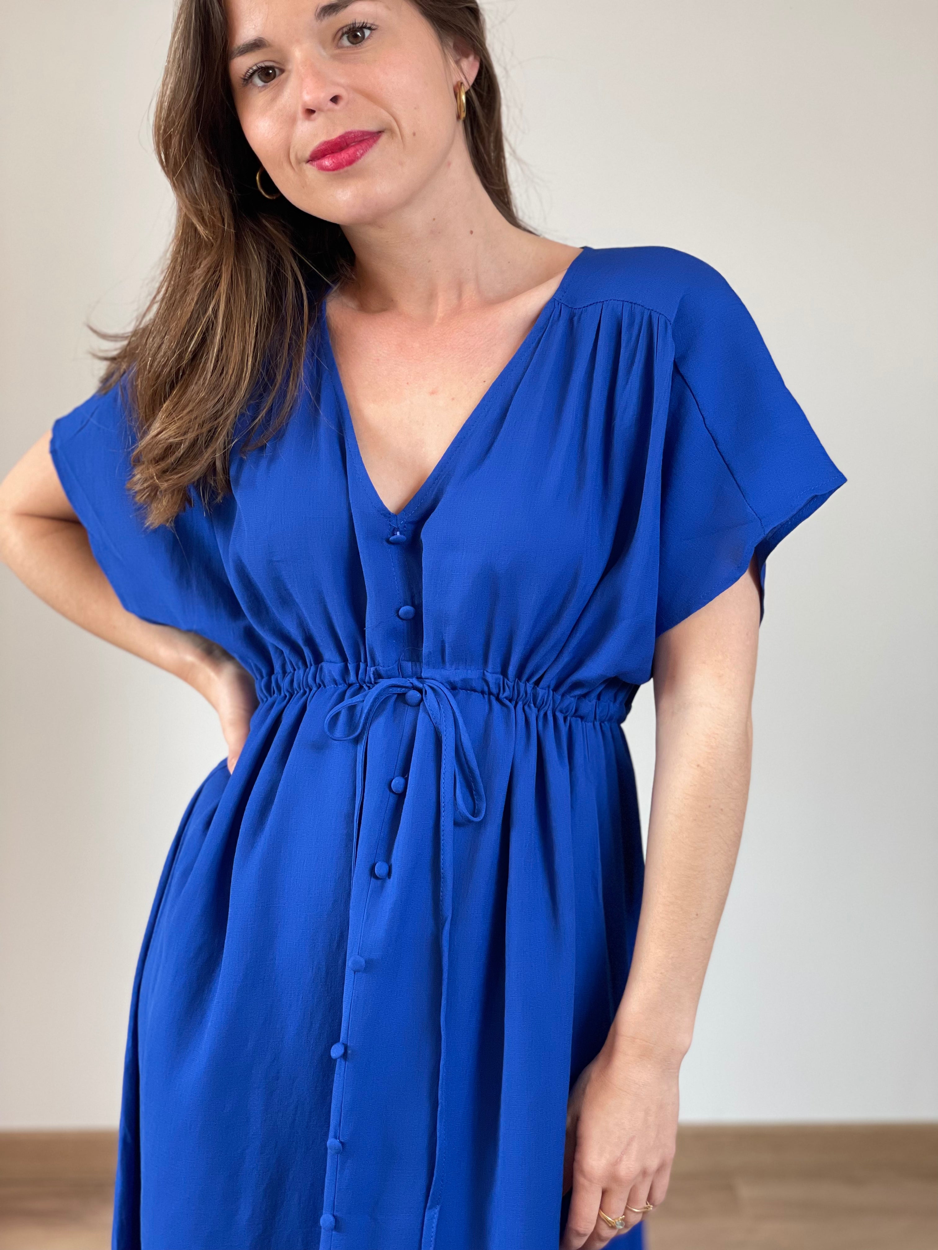 Robe Aby bleu