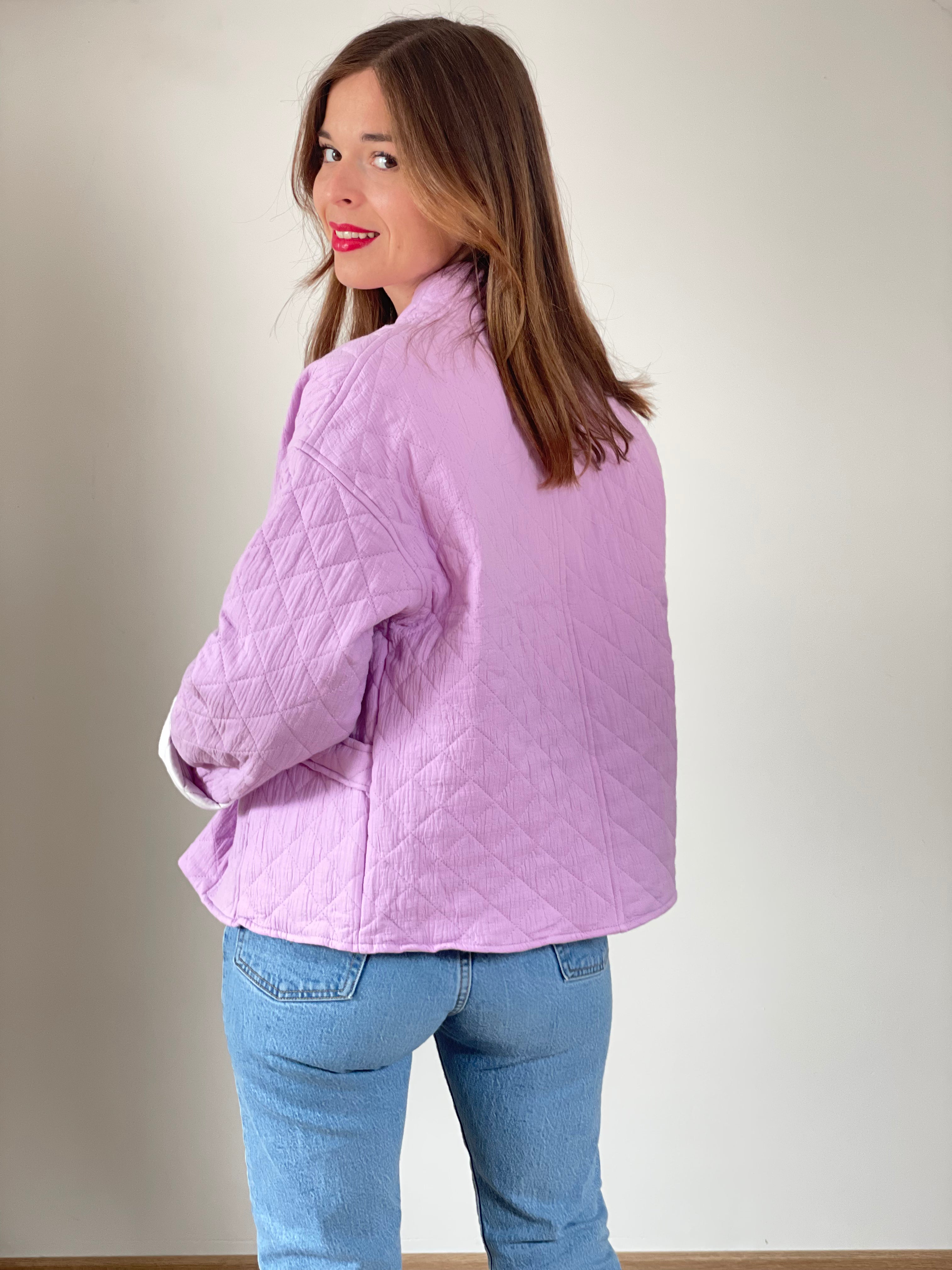 Veste Charline lilas