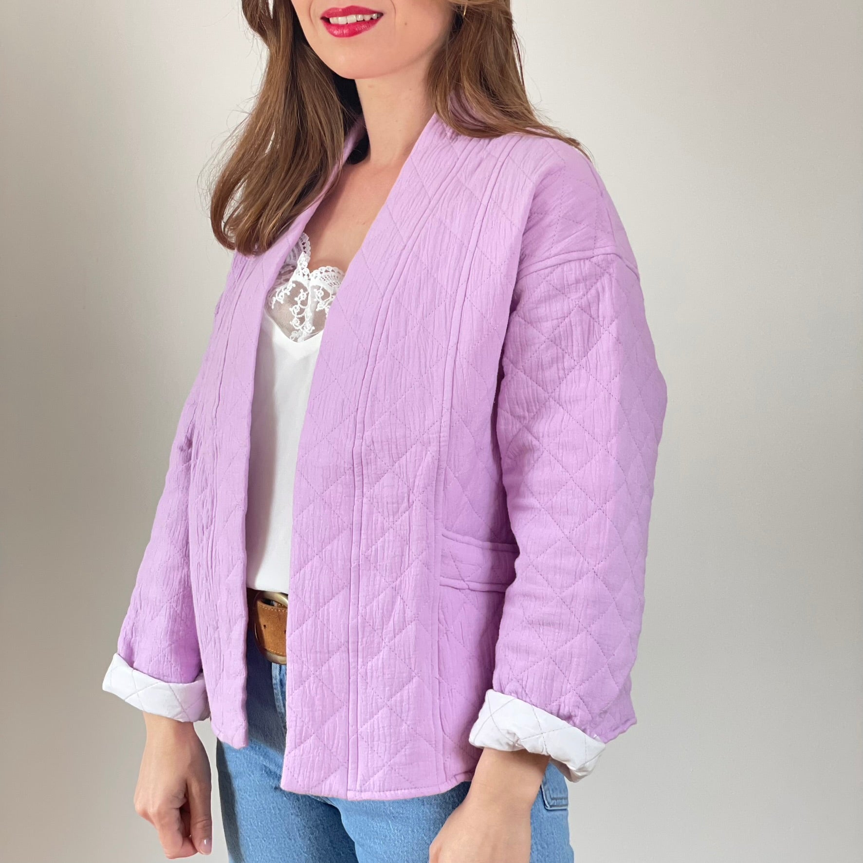 Veste Charline lilas