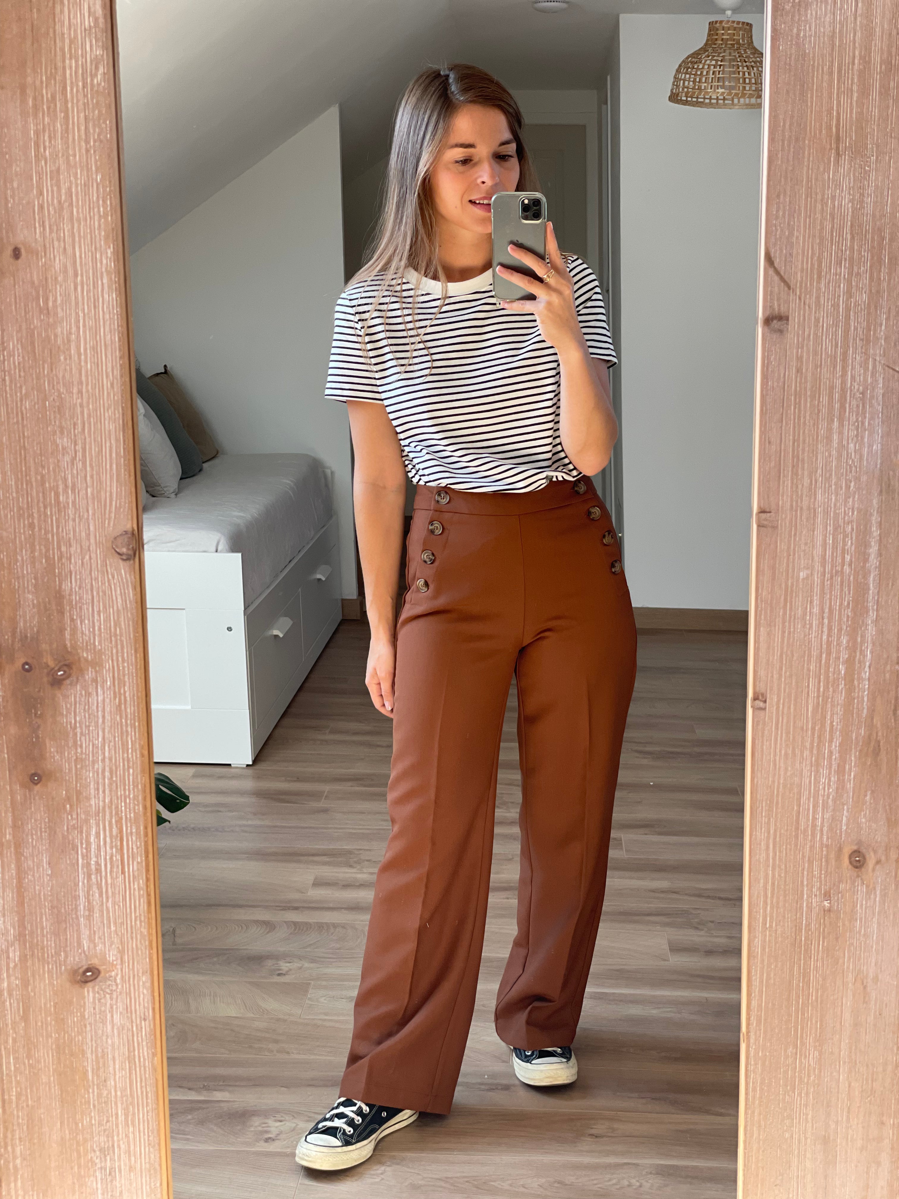 Pantalon Owen ocre