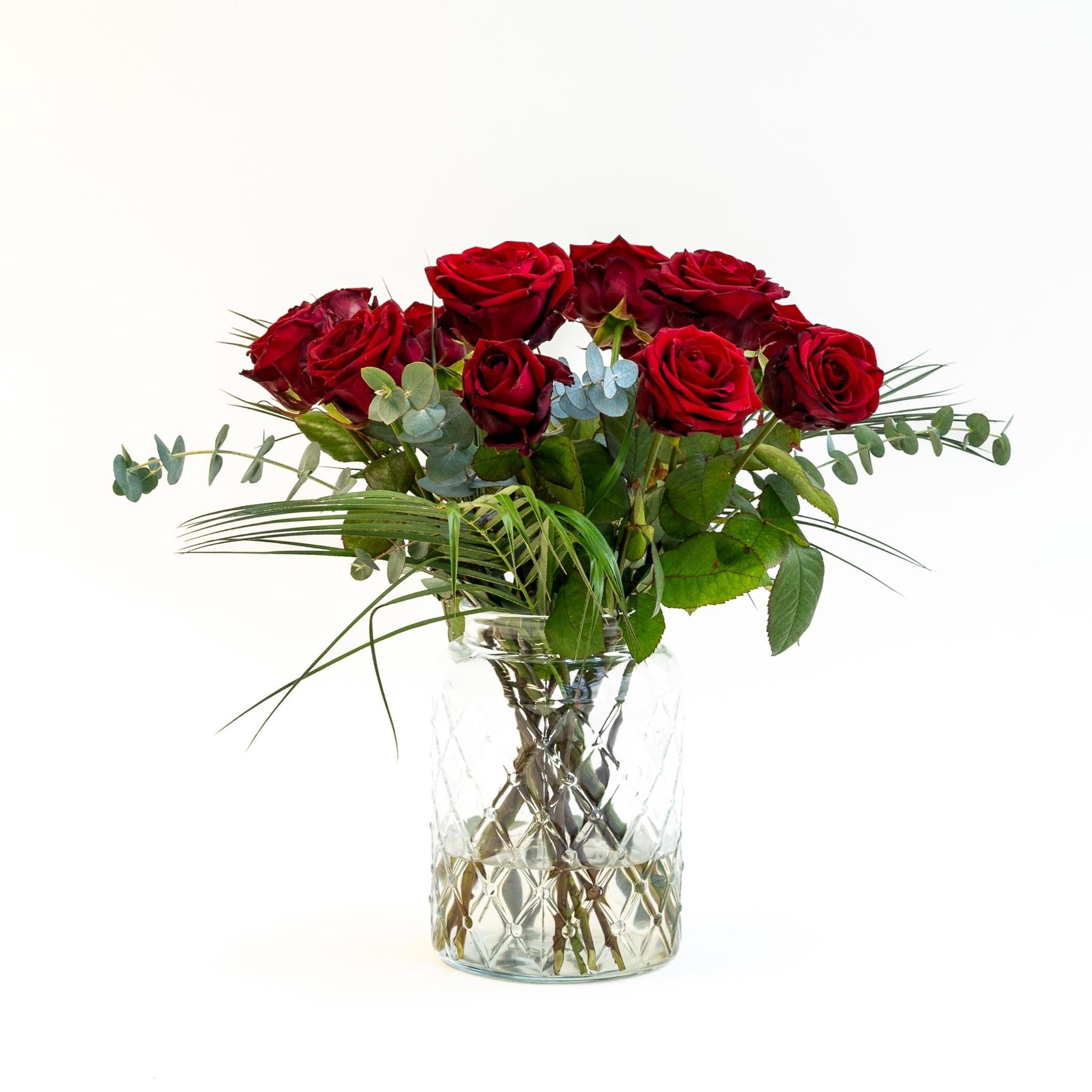 Everspring Bouquet red roses | 50cm length bouquet red roses | 50cm length