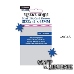 Sleeve Kings Mini USA Card Sleeves (41x63mm) - 110 Pack, -SKS-8801 –  sleevekings