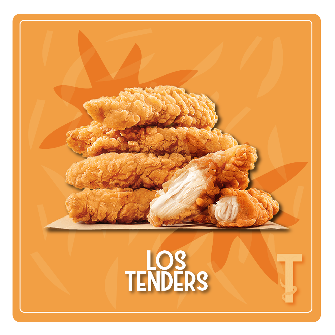 Tenders de Pollo | Orden – Con T de Tlacuache