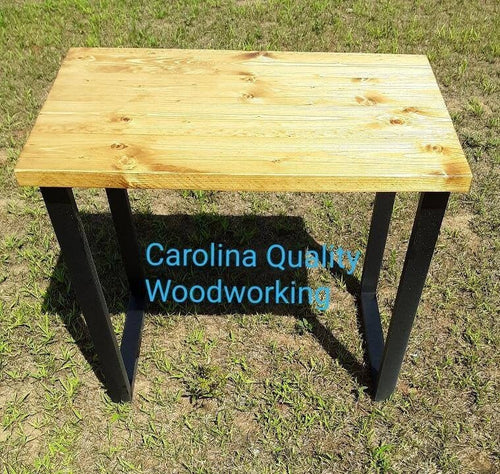 Rustic Desk with Drawers, Farmhouse Writing Desk, Wood Desk, Custom De –  Handcrafted Custom Furniture, LLC