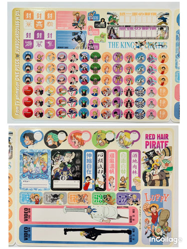 One Piece - Jumbocarddass W DX.1 - Sticker Set - Seal – Cuchiwaii