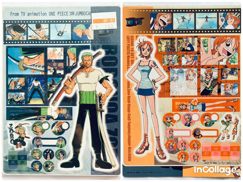 One Piece - Jumbocarddass W DX.1 - Sticker Set - Seal – Cuchiwaii