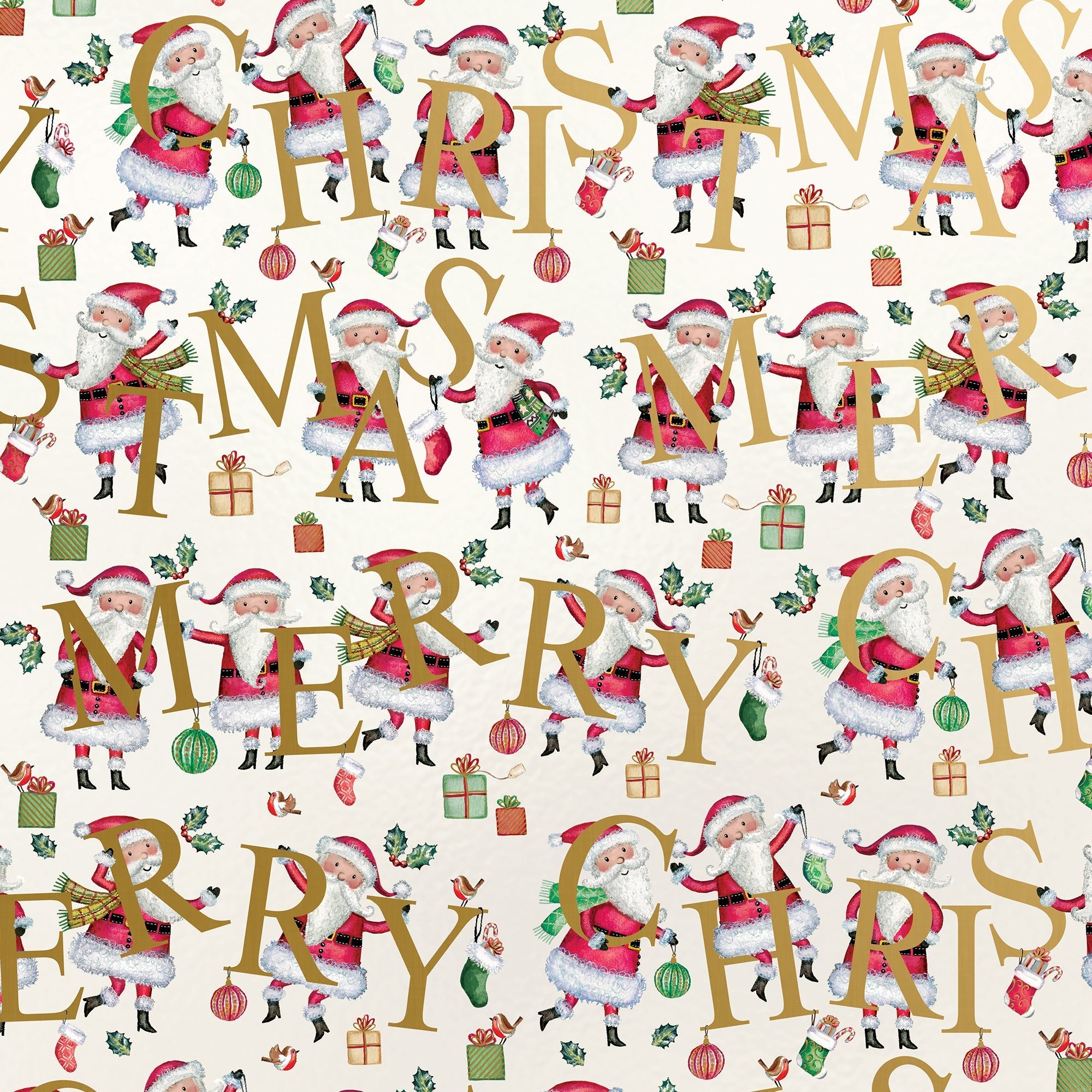 Alphabet Christmas Gift Wrap – Present Paper
