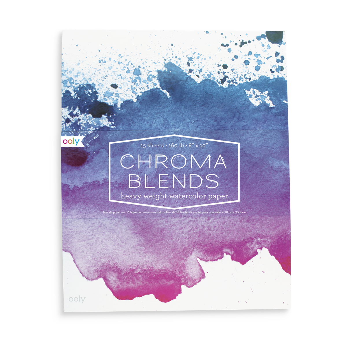 Chroma Blends Circular Watercolor Paper - OOLY