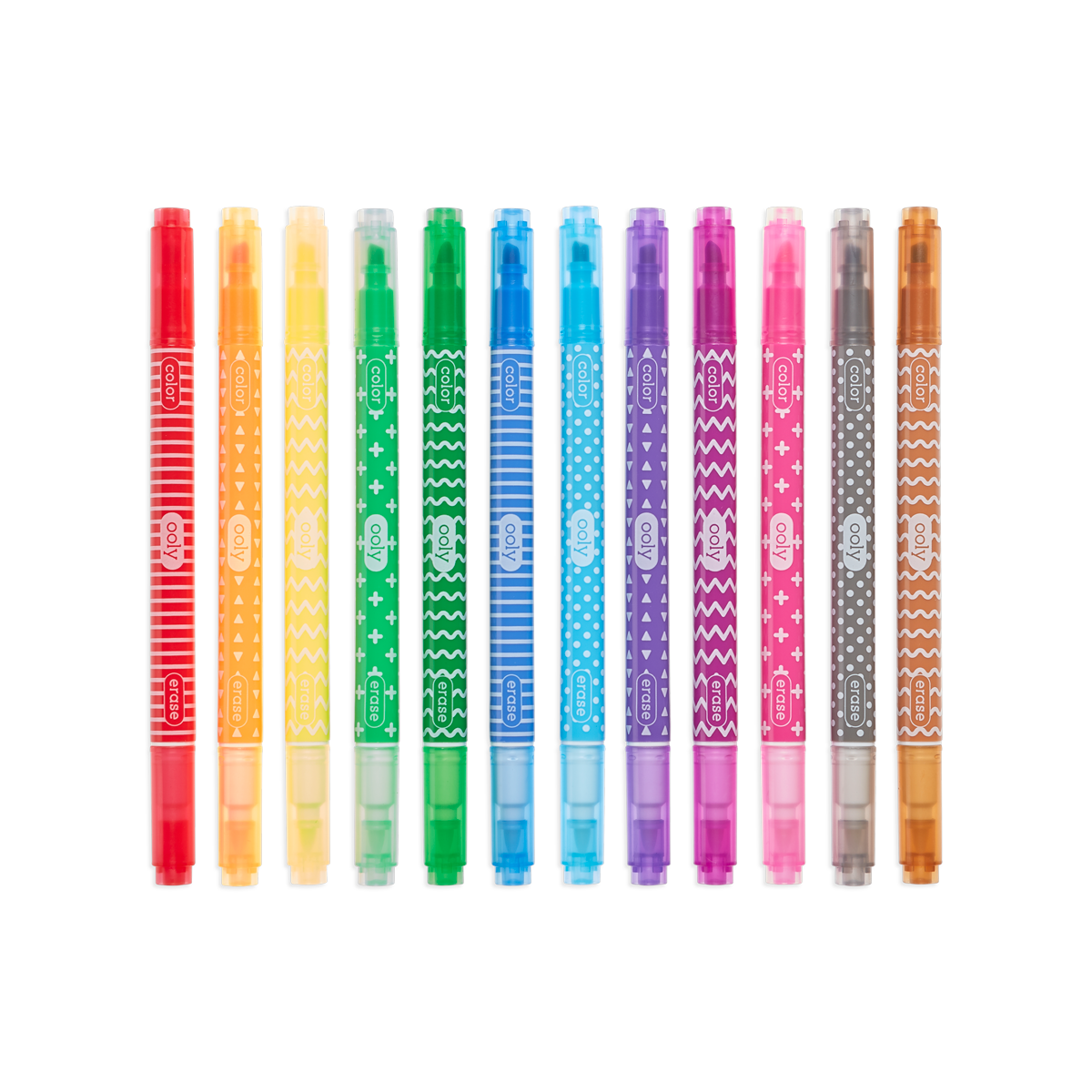 Ooly - Rainbow Sparkle Glitter Markers - Set of 15
