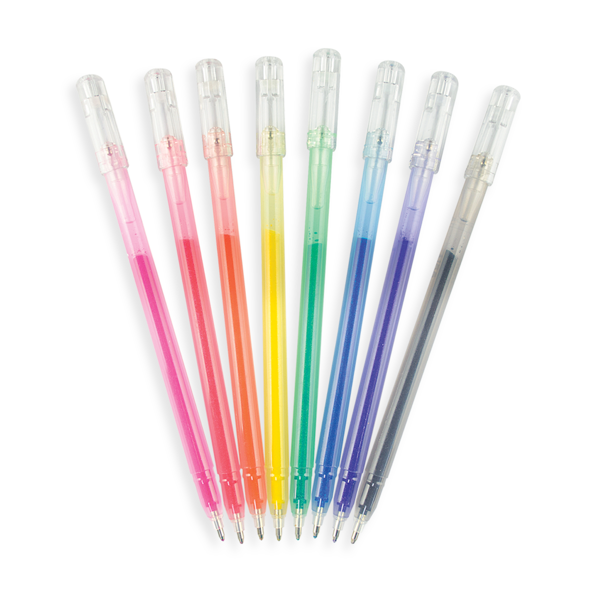 Rainbow Sparkle Glitter Markers - Set of 15