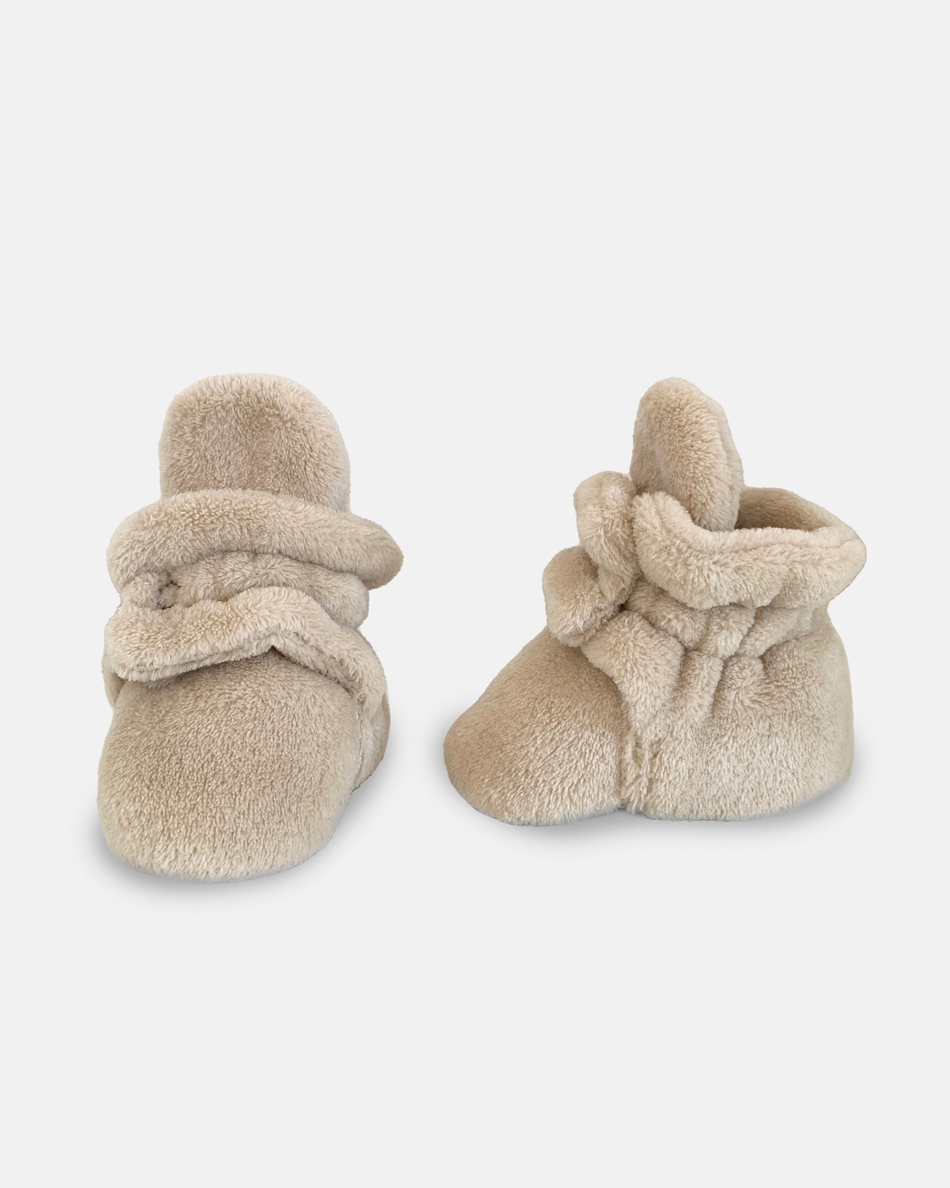 Doudou Et Compagnie Paris Koala Baby Bootie Slippers Soft Fur Crib Shoes  0-6M