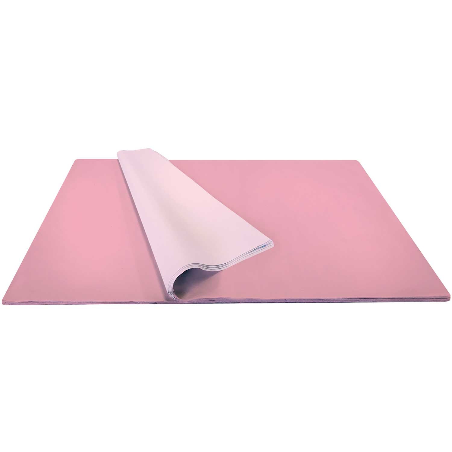 Jillson & Roberts Bulk Gift Wrap, Matte Solid Pastel Pink, Full Ream 833' x 24 inch