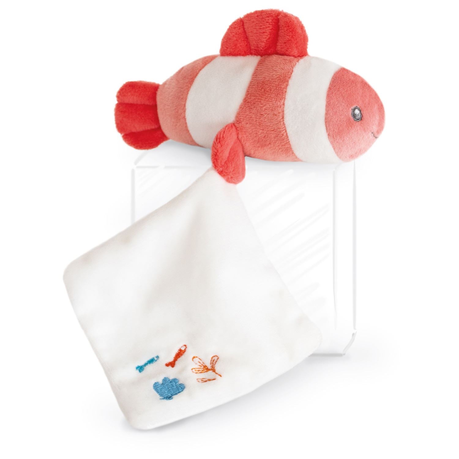 Under the Sea: Pink Turtle Plush with Doudou blanket