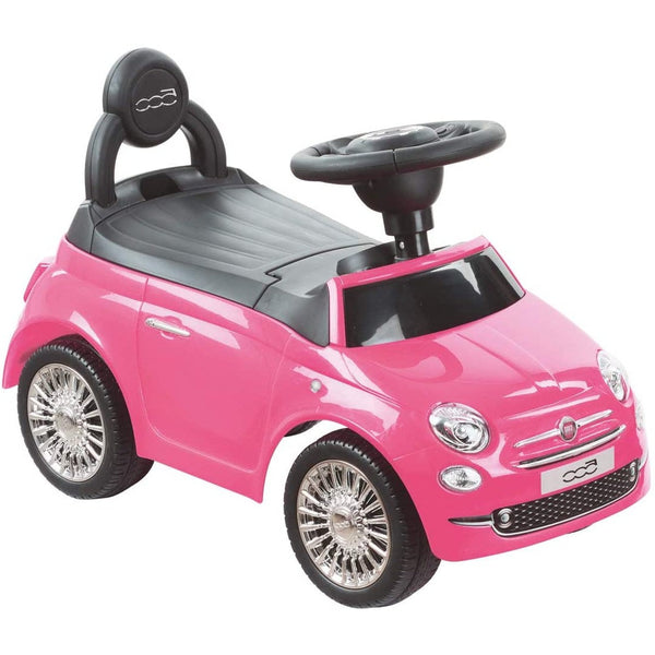 pink fiat 500 toy car