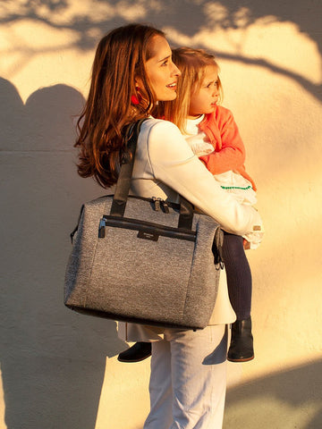 Storksak  Stroller Organiser Luxe - Grey, Shop online at Eggs