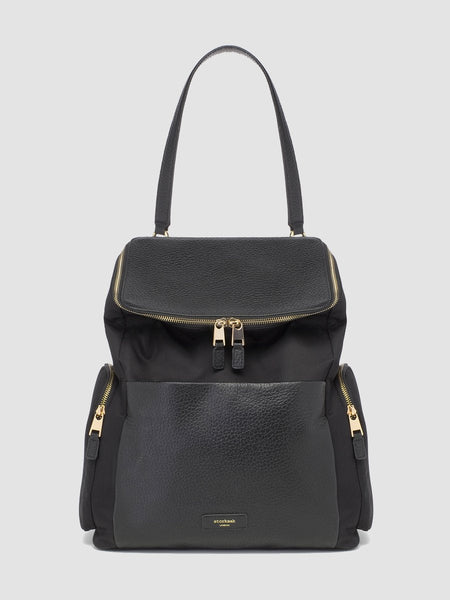Storksak Bag Black & Leather – EasyTot
