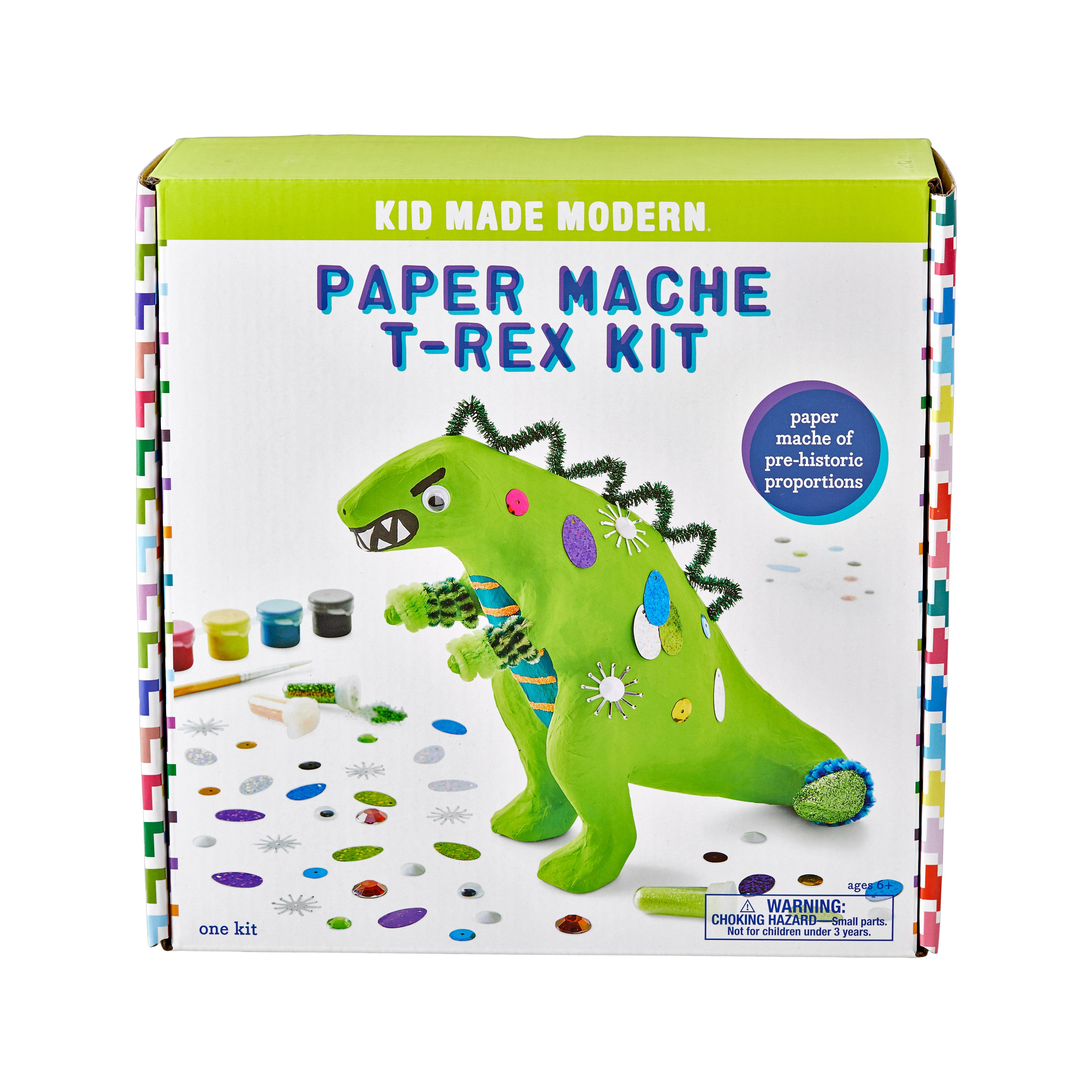 Kid Made Modern Paper Mache Unicorn Kit - Cool Arts and Crafts Paint &  Decorate