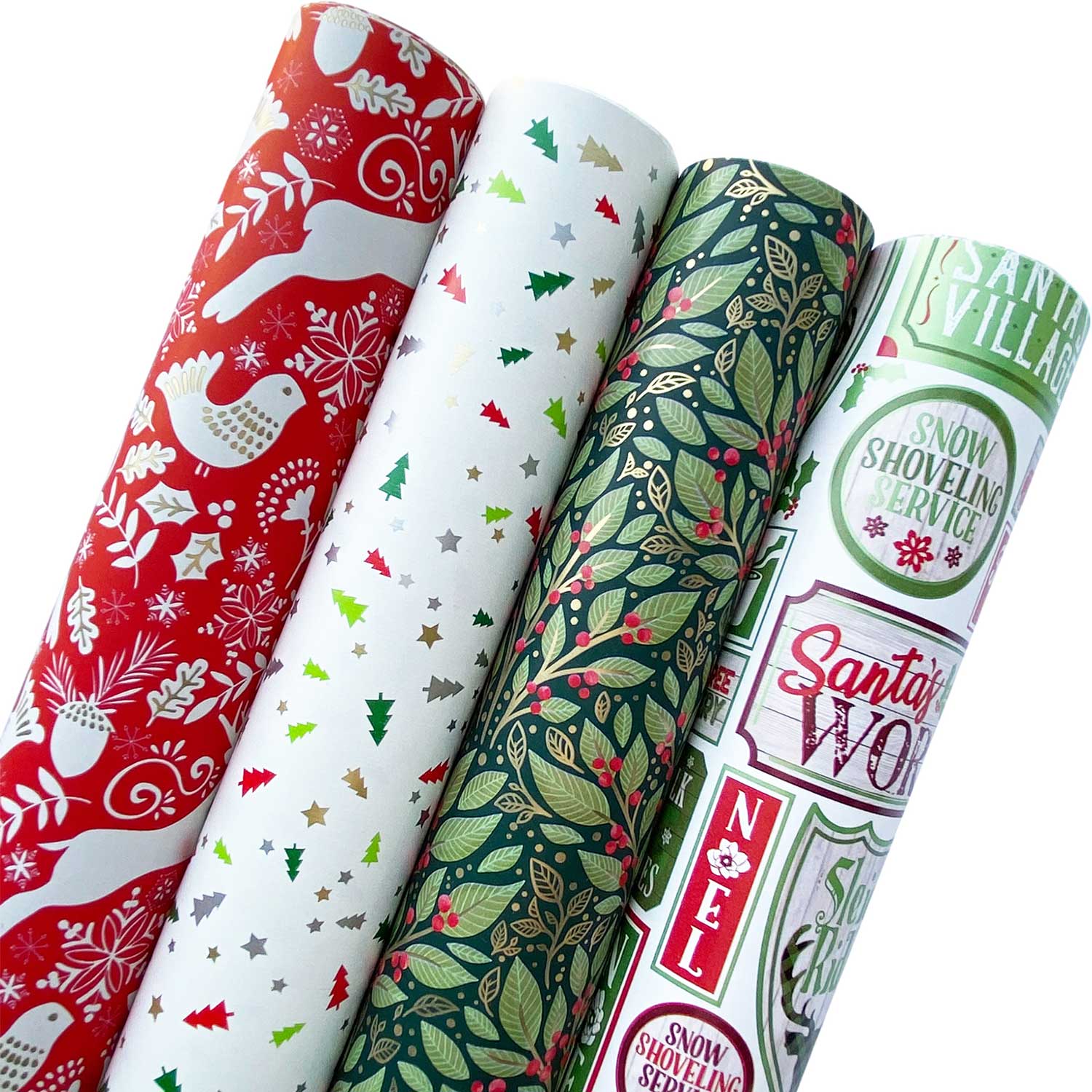 Retro Festive Knits - Recyclable Wrapping Paper & Tags – The Little Green  Wrapping Company