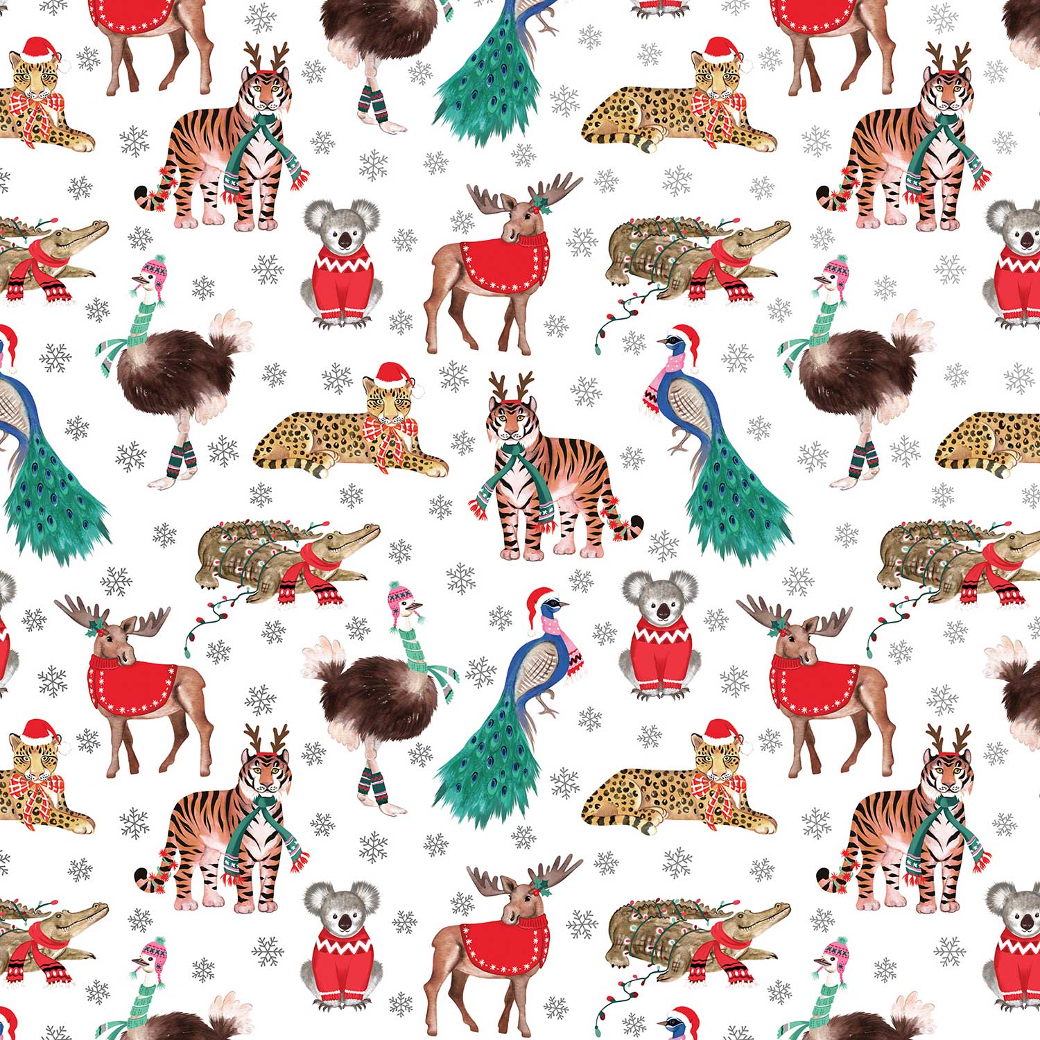Wild Kingdom Wrapping Paper Roll – The Glass Hall