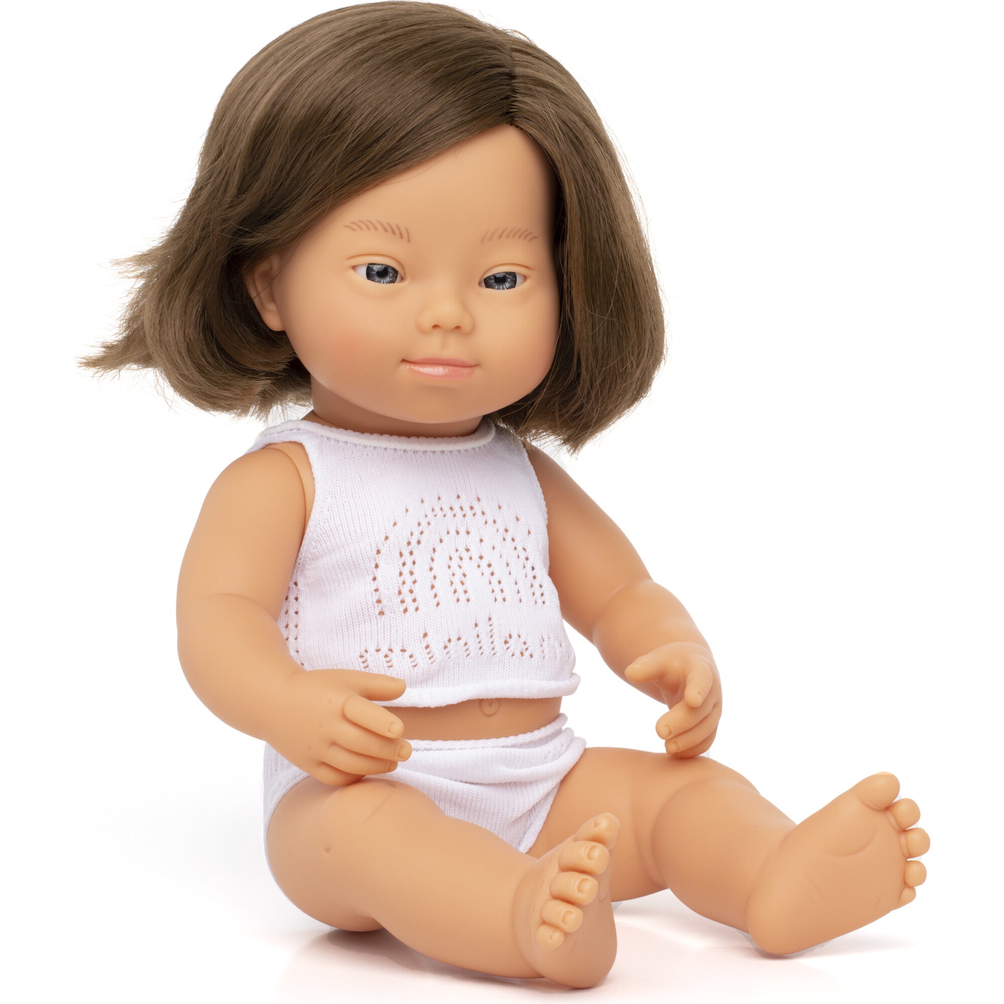 Miniland Asian Baby Doll | Boy with Down Syndrome 15