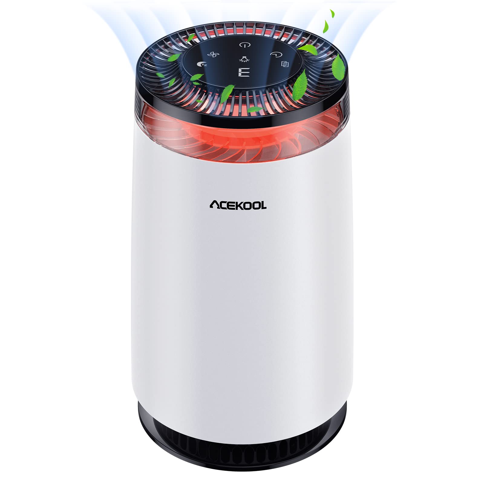 ACEKOOL Air Purifier AD4 with Night Light for Home Large Room UK Plug