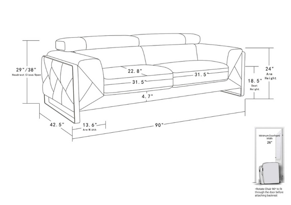 Sofa Dimensions