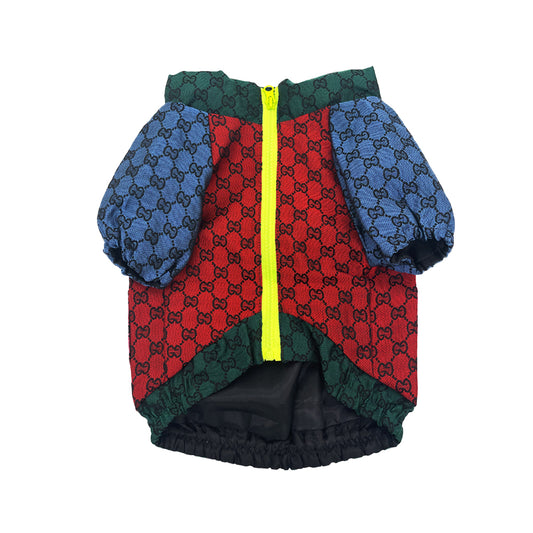 Pawcci Streetwear Designer Dog Hooded Jacket