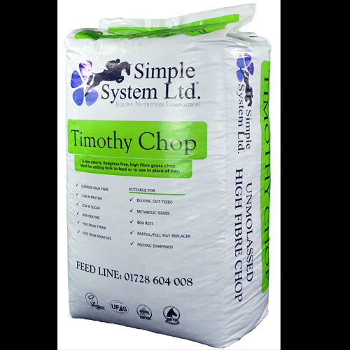 Simple System HayCare - premium high fibre quick-soaking Timothy Grass