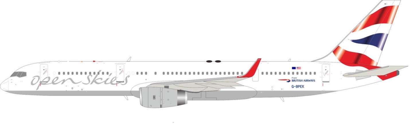 B-Models B-757-BPEK British Airways Boeing 757-236 G-BPEK