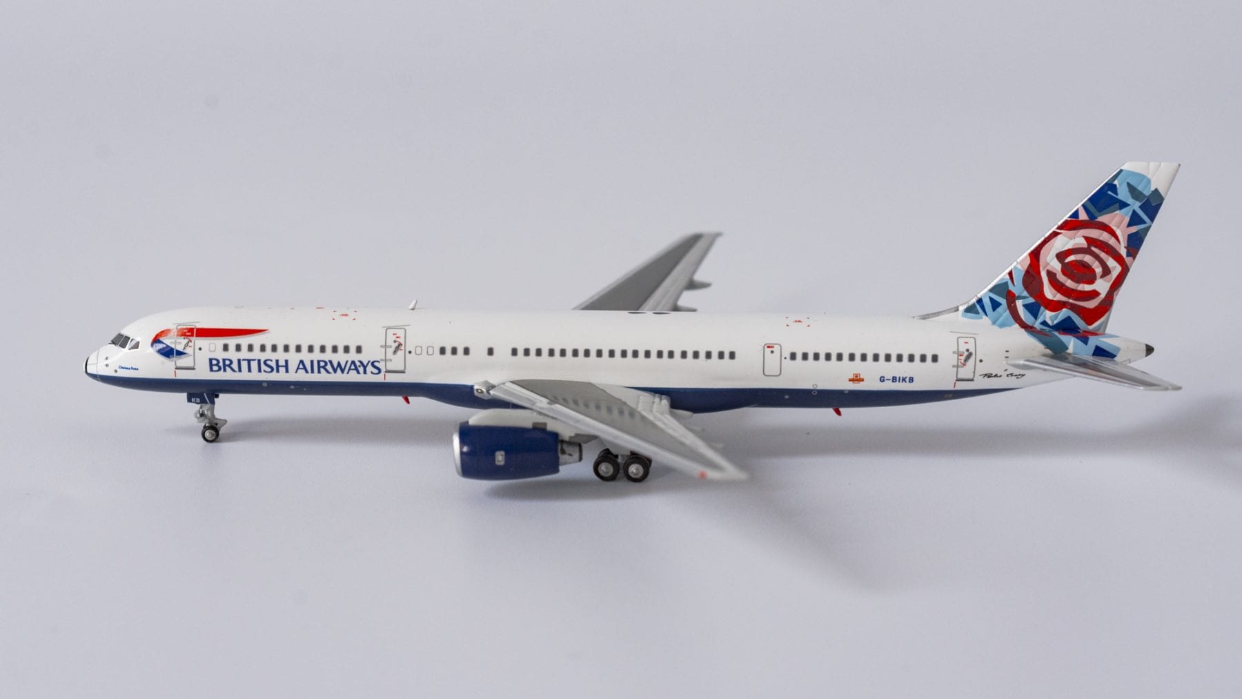 B-Models B-757-BIKB British Airways Boeing 757-236 G-BIKB