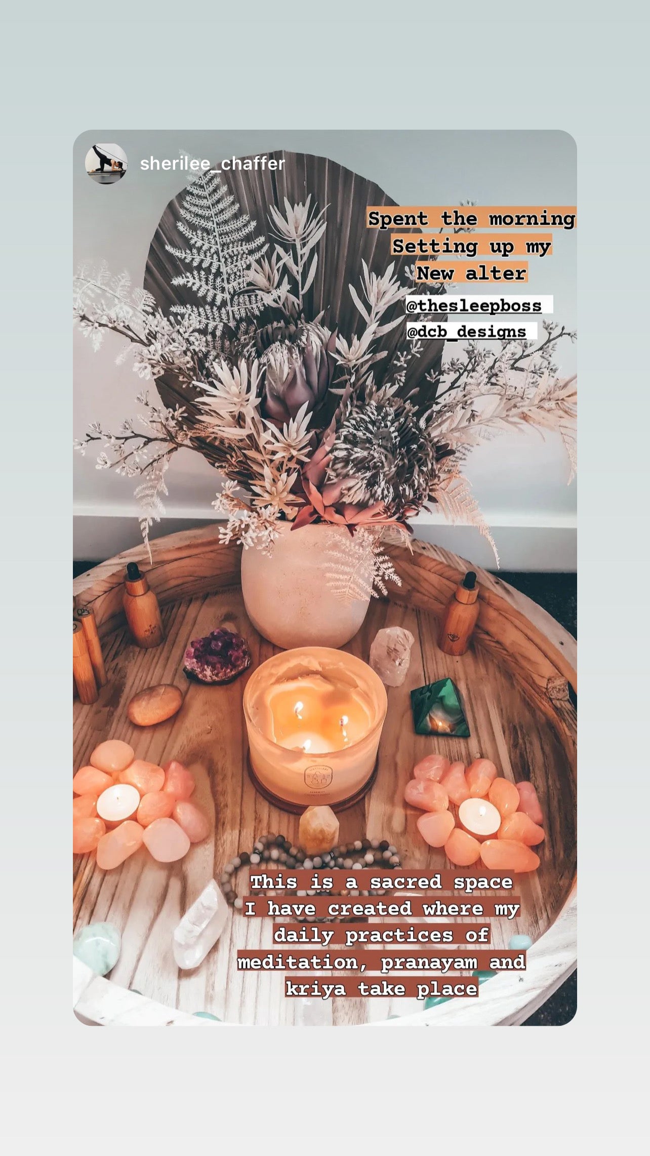 Self Care Alter