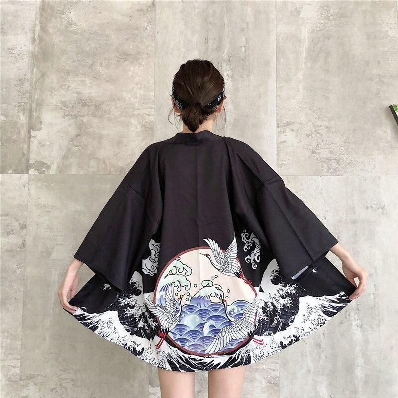 Chaqueta Kimono Para Mujer Con Estampado Japonés I Sakura Japón – Sakura  Japon